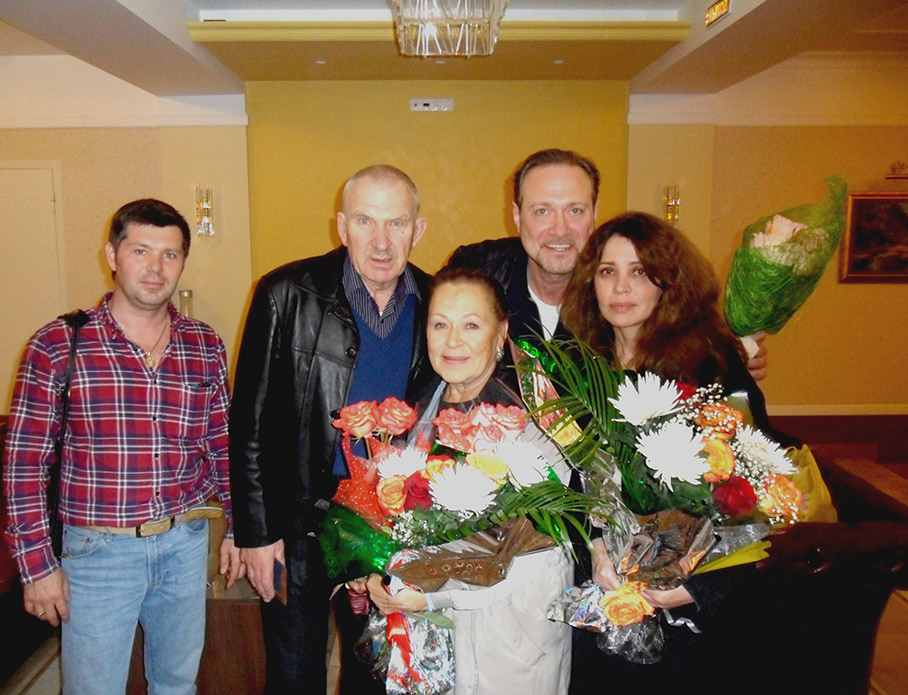 Раиса Рязанова поблагодарила персонал гостиницы Россiя